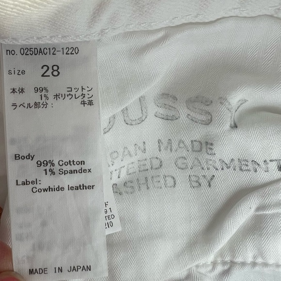 Moussy Vintage Velma Skinny Ankle Jeans White Denim Distressed Women’s 28 - Picture 12 of 12